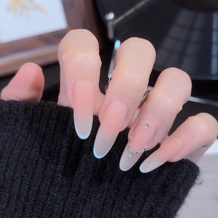 Elegant French Tip Press-On Nails