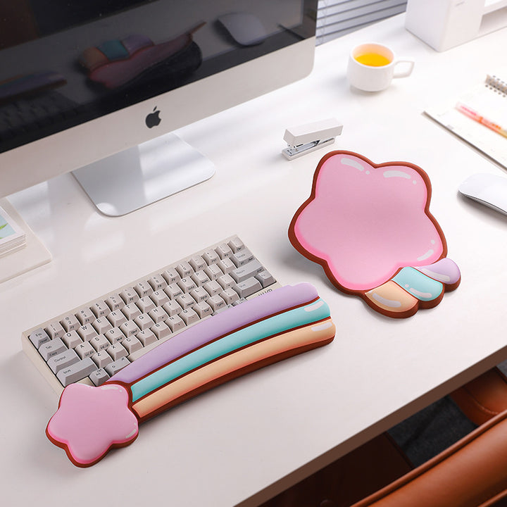 Ice Cream-Themed Desk Wrist Support