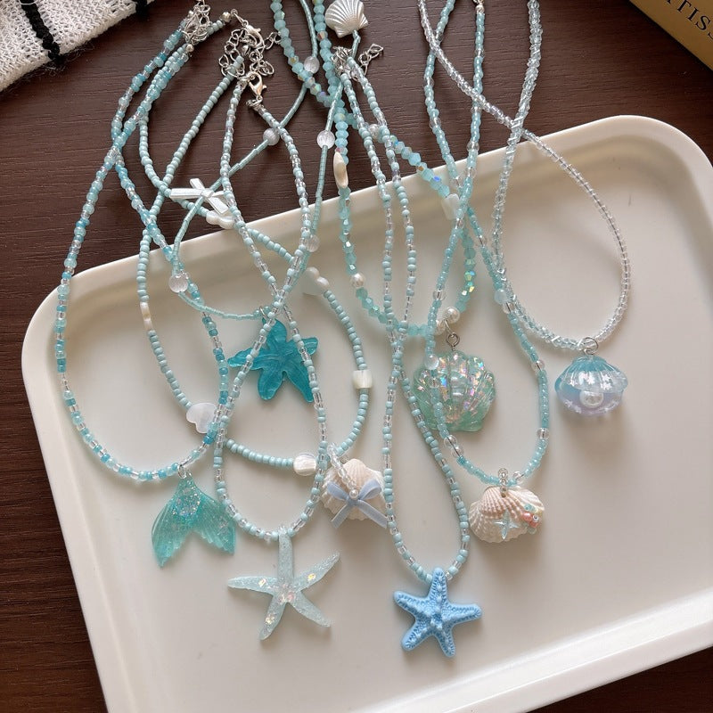 Necklace with Glitter Fish Tail Stornfield