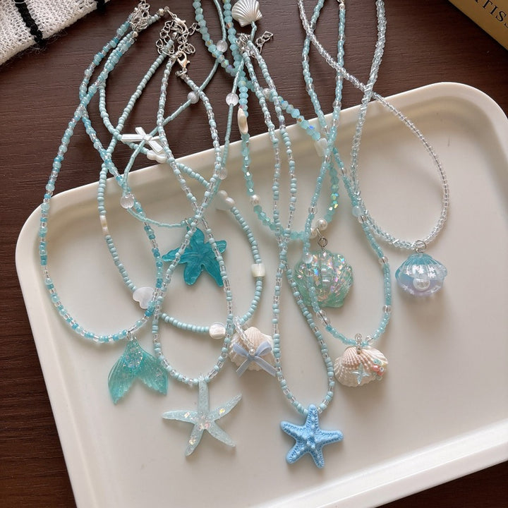 Necklace with Glitter Fish Tail Stornfield