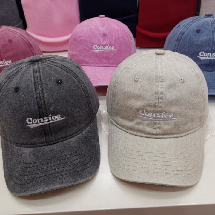 Men's Distressed Adjustable Denim Baseball Cap Stornfield
