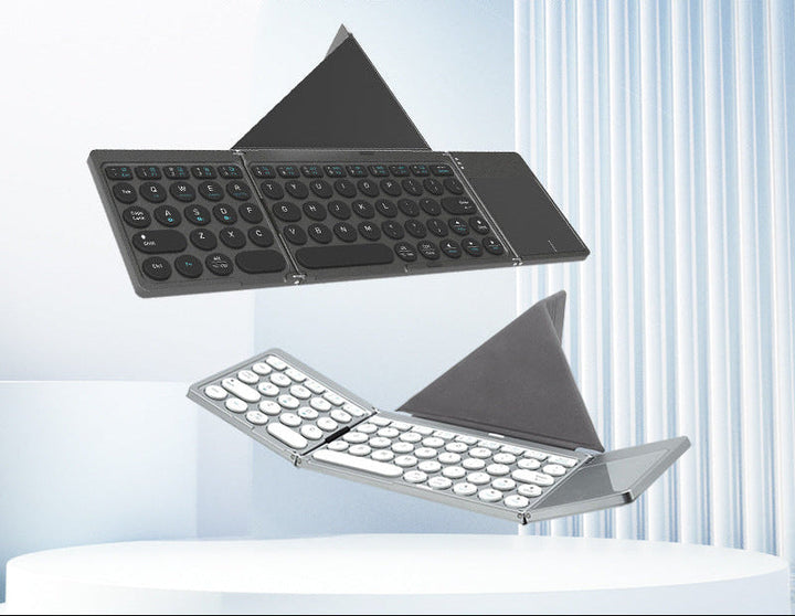 Ultra-Thin Bluetooth Folding Keyboard with Touchpad Stornfield