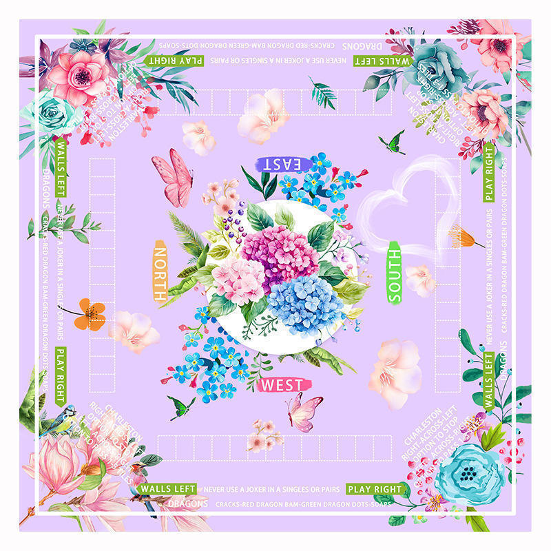 Decorative Geometric Print Area Mat