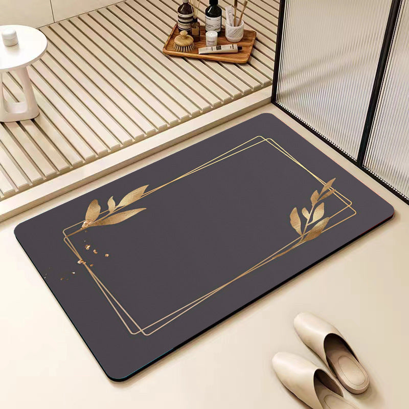 Modern Abstract Bathroom Mat