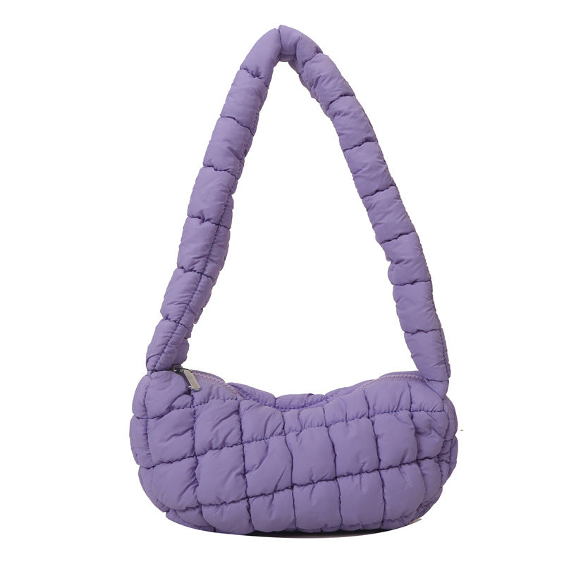Puffer-Style Handbag