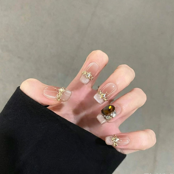 Glamorous Decorative Press-On Nails Stornfield