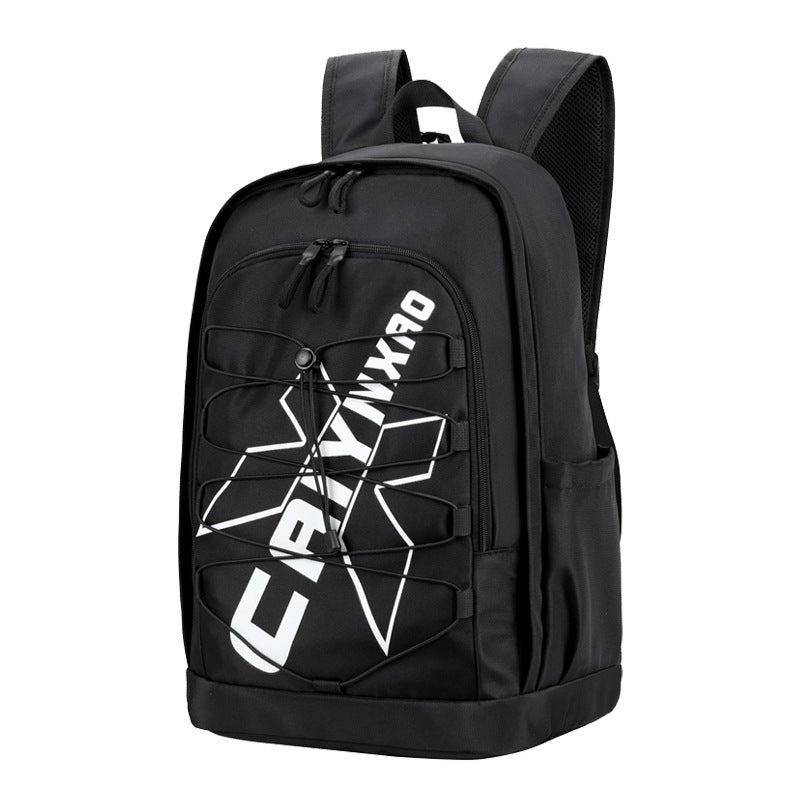 Sporty backpack with elastic lacing system for additional flexibility Stornfield