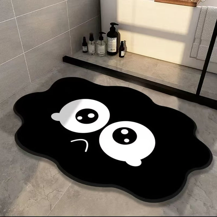 Playful Eye-Theme Bath Mat
