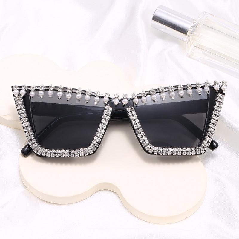 Ladies Glamorous Designer Sunglasses with Sparkling Frame Stornfield