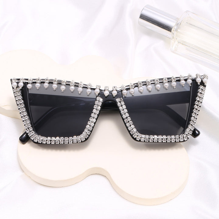 Ladies Glamorous Designer Sunglasses with Sparkling Frame Stornfield