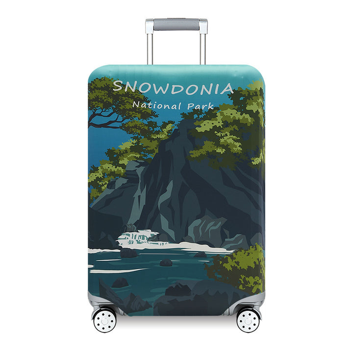 Women's Travel Suitcase with Colorful Floral Design Stornfield