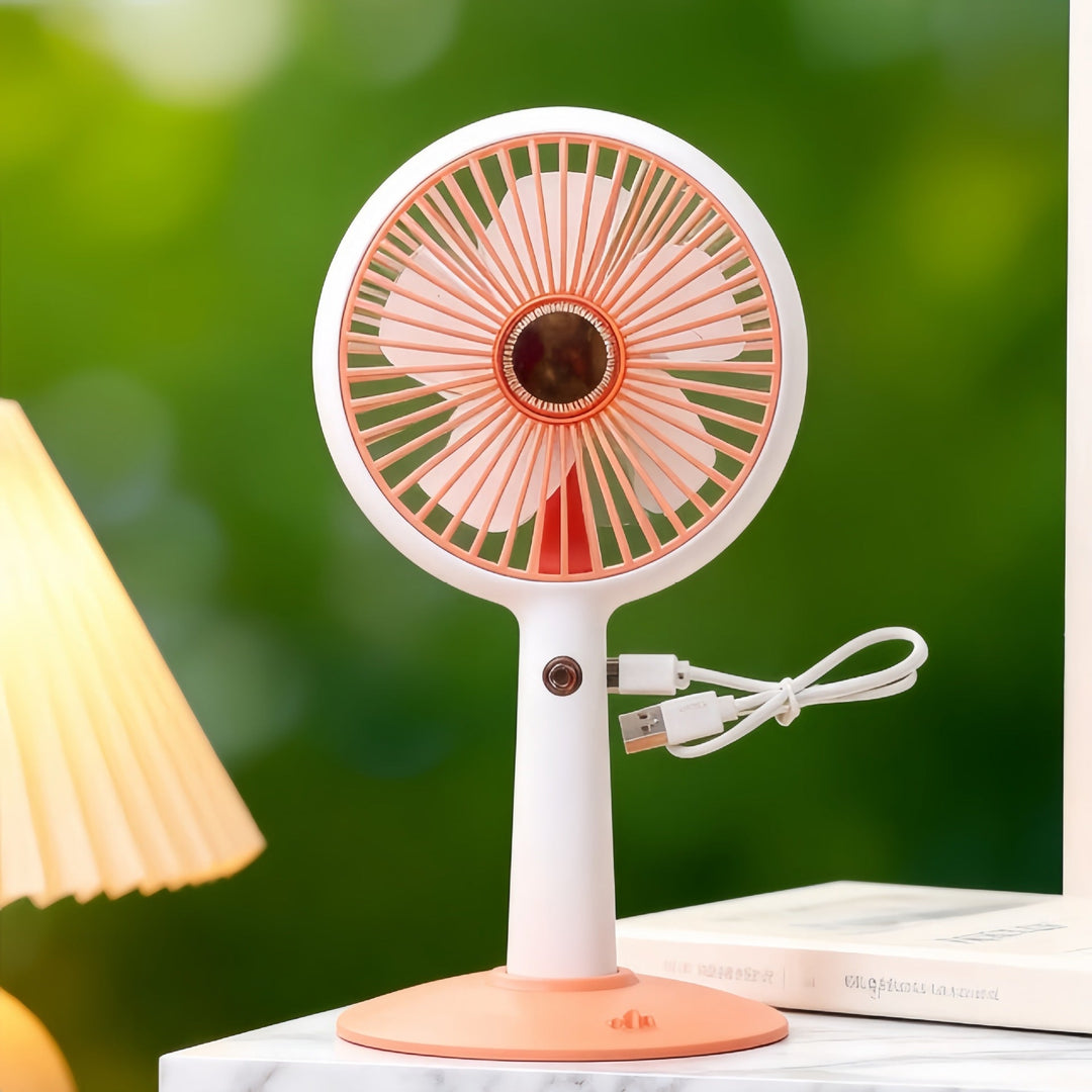 Women's Portable Table Fan with Adjustable Tilt Angle Stornfield