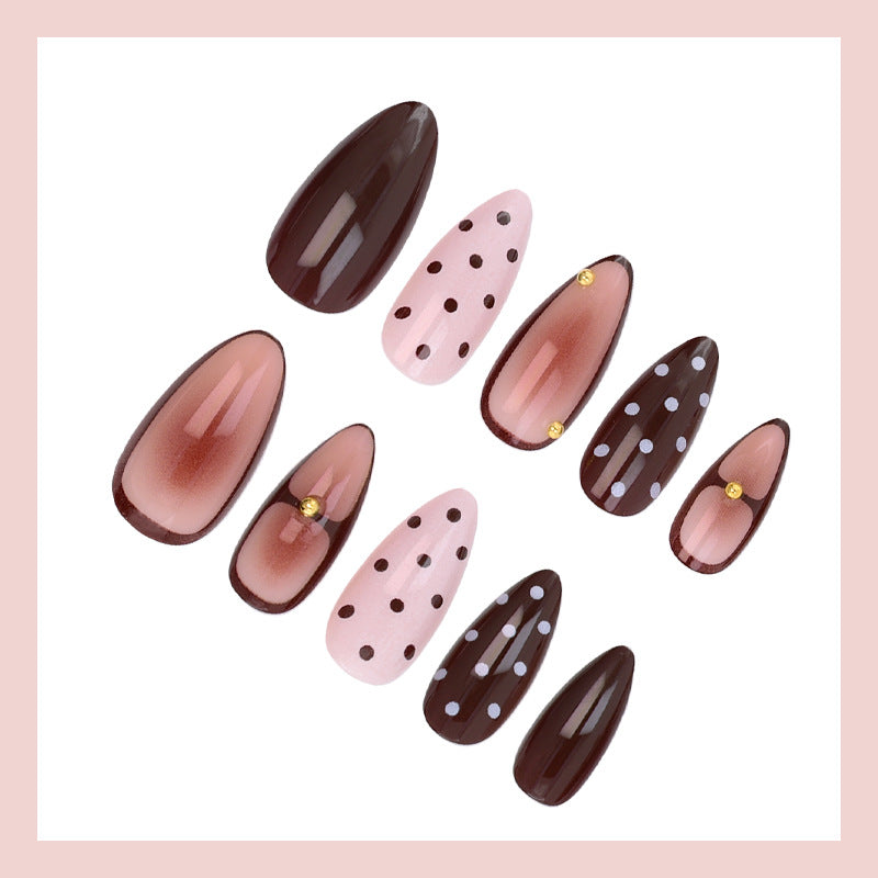 Nail art set with elegant accents and creative designs Stornfield