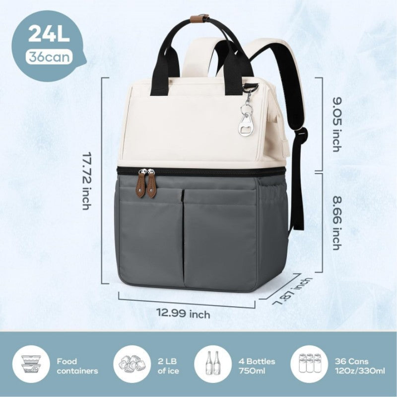 Multifunctional Laptop Bag with Insulated Compartments Stornfield