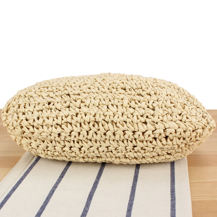 Handmade macrame bag with chain shoulder strap Stornfield