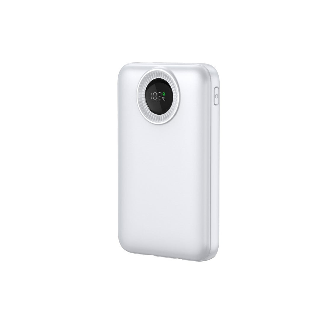 Portable high-performance power bank with inductive charging technology and digital display Stornfield