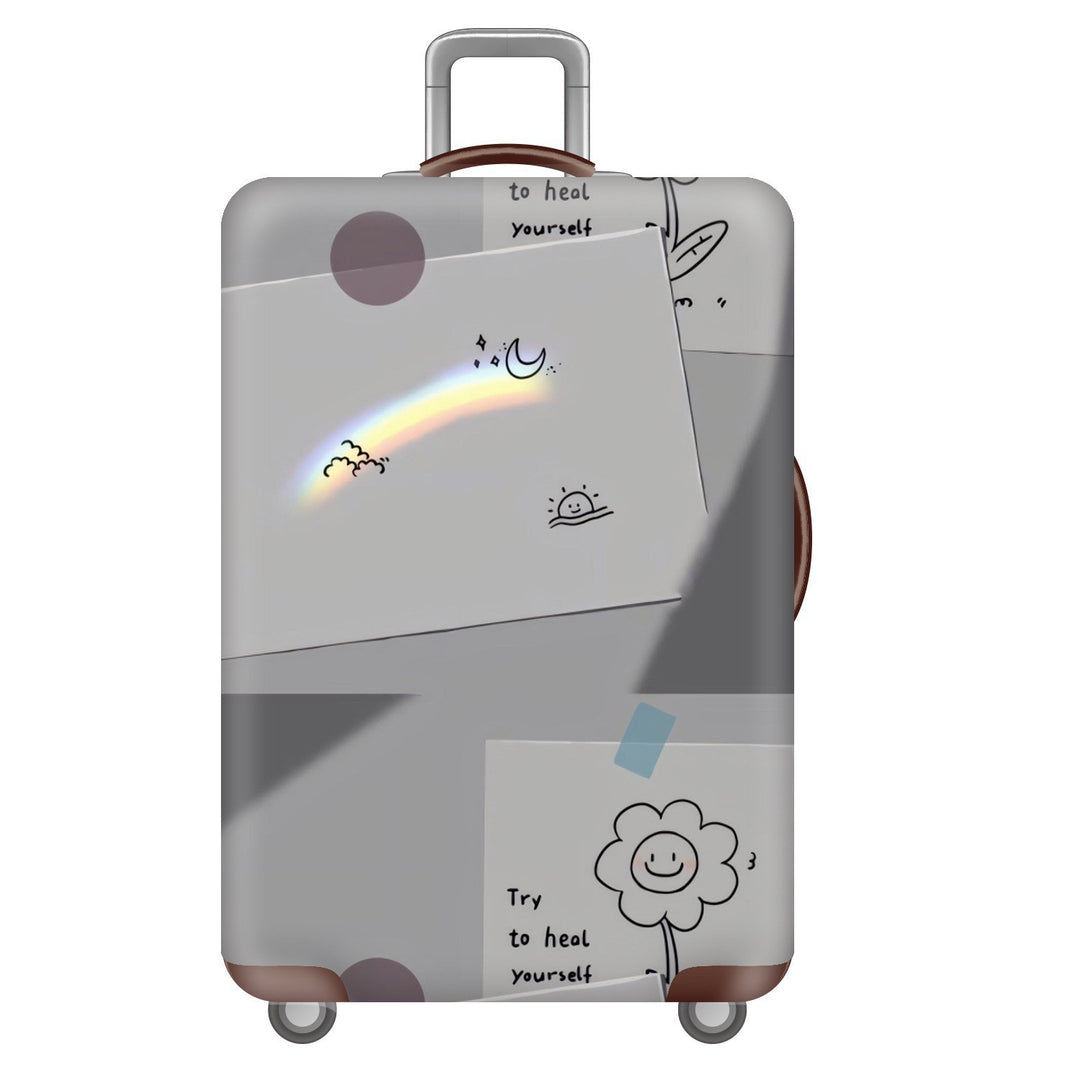 Unisex Hard Shell Suitcase with Inspiring Cityscape Stornfield
