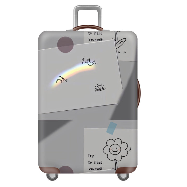 Unisex Hard Shell Suitcase with Inspiring Cityscape Stornfield