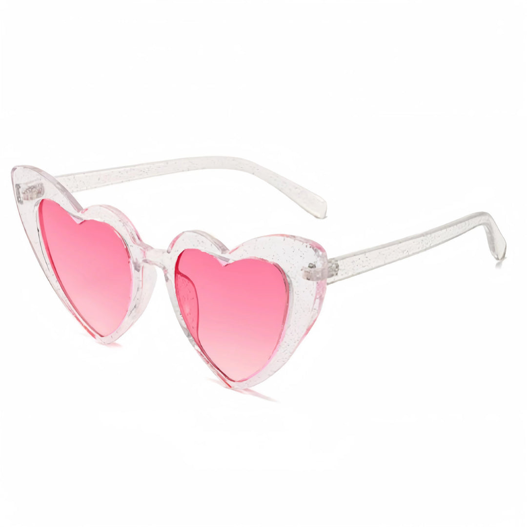 Women's Heart-Shaped Sunglasses with UV Protection and High-Quality Film Processing Stornfield