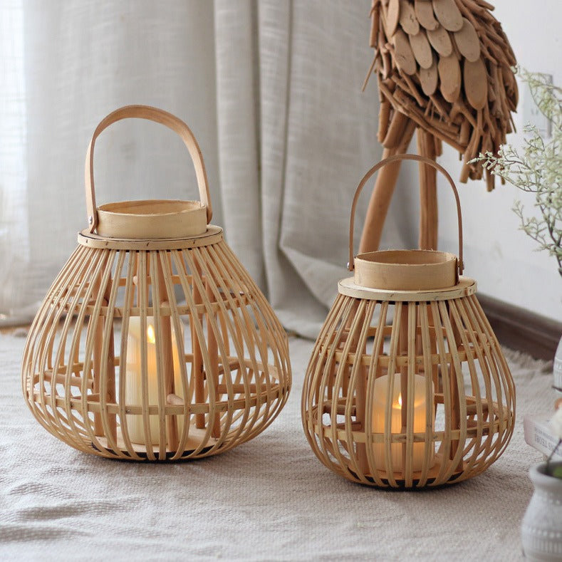 Handmade Rattan Lantern Stornfield