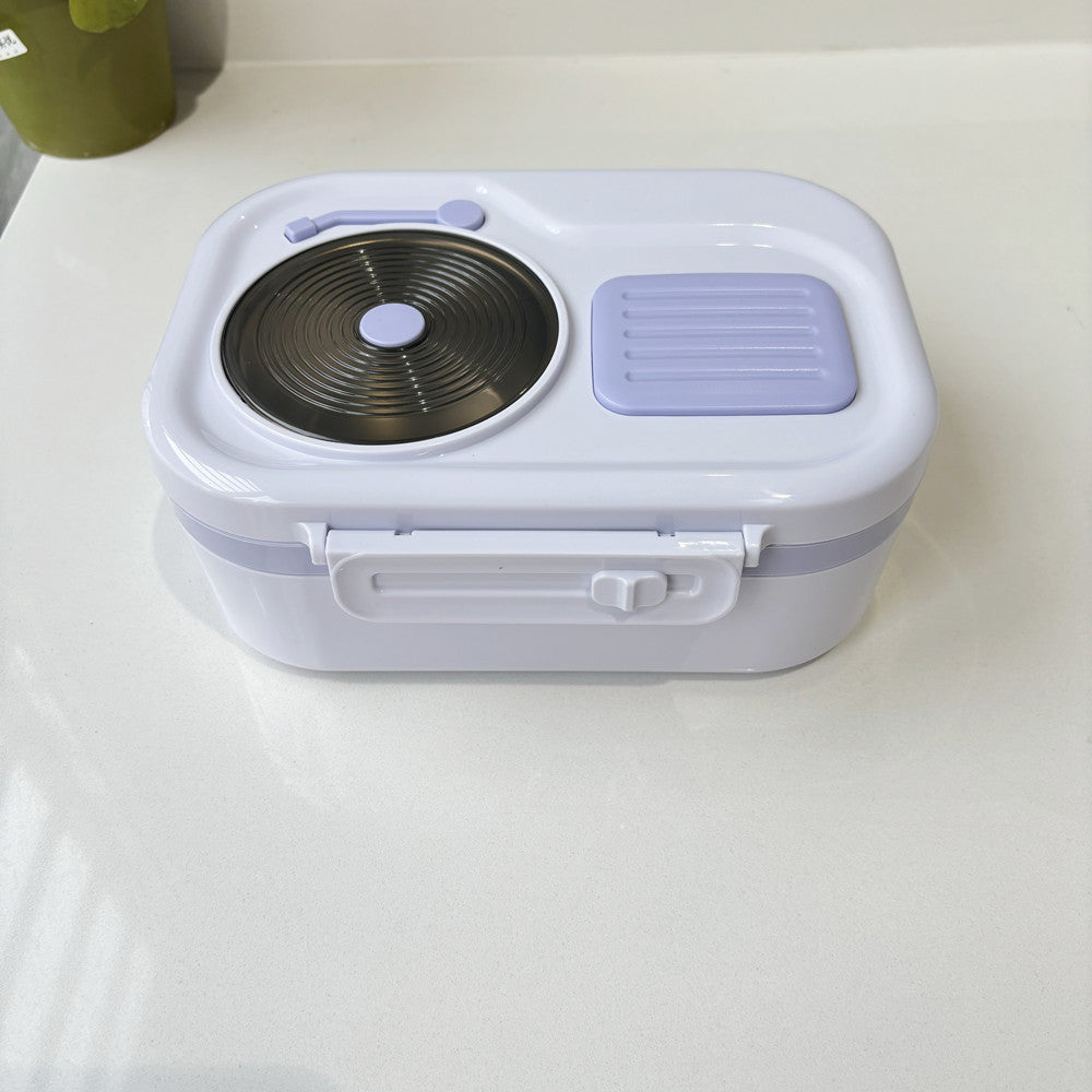 Retro Vinyl Record Lunch Box
