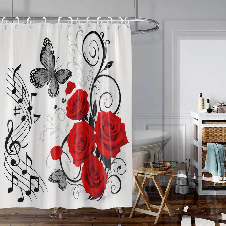 Camping-Themed Shower Curtain Stornfield