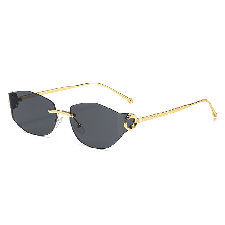 Women's fashionable sunglasses with innovative checkered design Stornfield