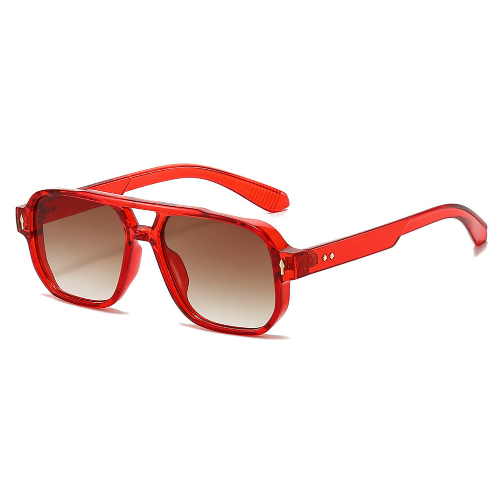 Oversized Geometric Sunglasses with Enhanced UV Protection Stornfield
