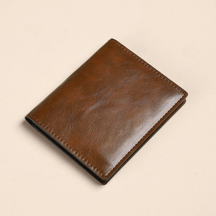 Premium Leather Bi-Fold Wallet