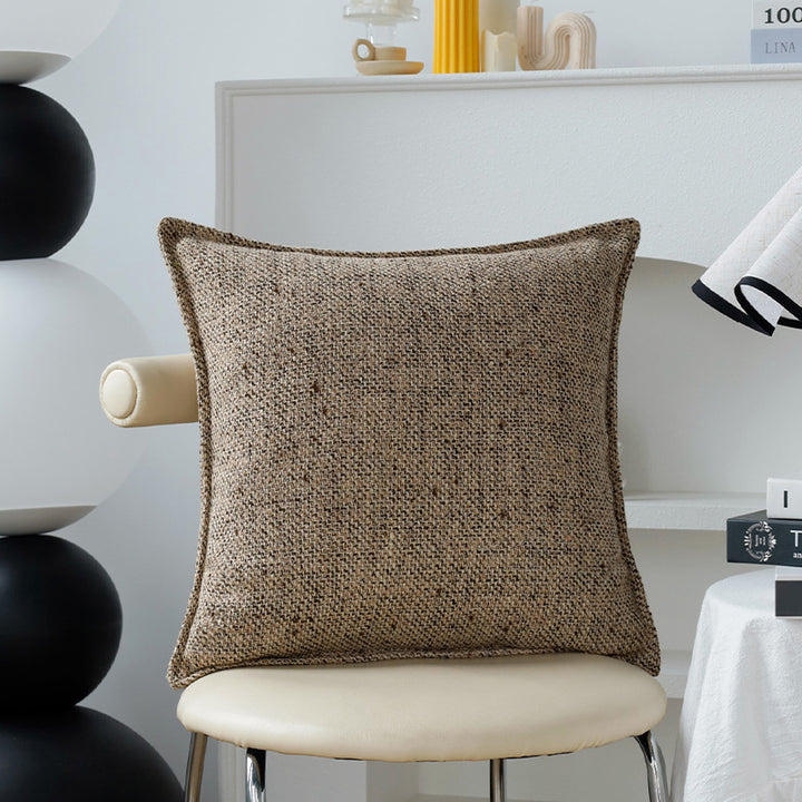 Decorative cushion with fine herringbone structure Stornfield
