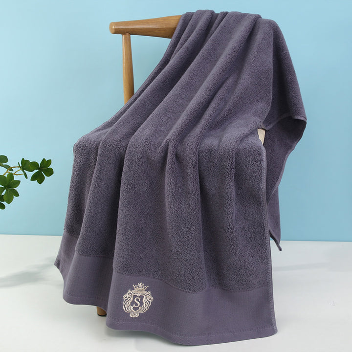 Luxurious Terry Bath Towel With Fine Border Stornfield