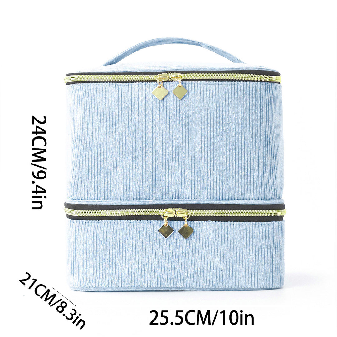 Cosmetic organizer with intelligent compartment system Stornfield