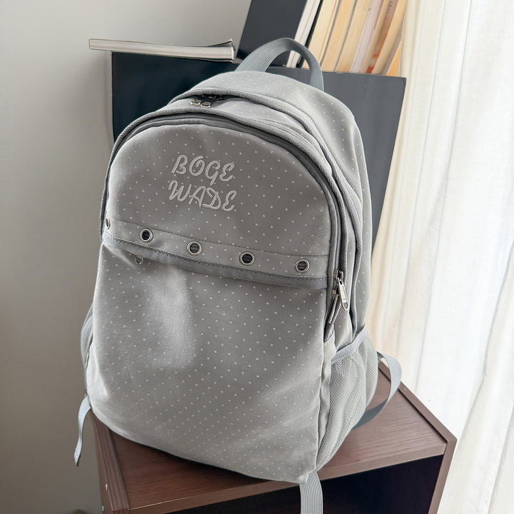 Polka Dot Casual Backpack Stornfield
