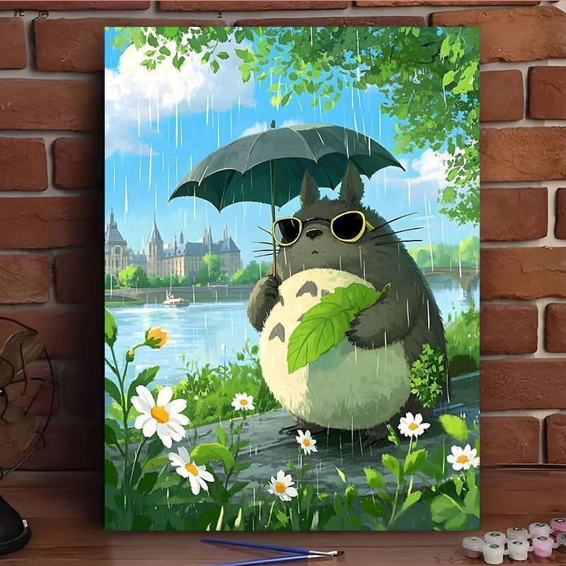 Enchanted Forest Scene Canvas Art Print Stornfield