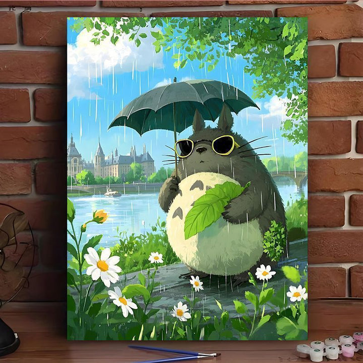 Enchanted Forest Scene Canvas Art Print Stornfield