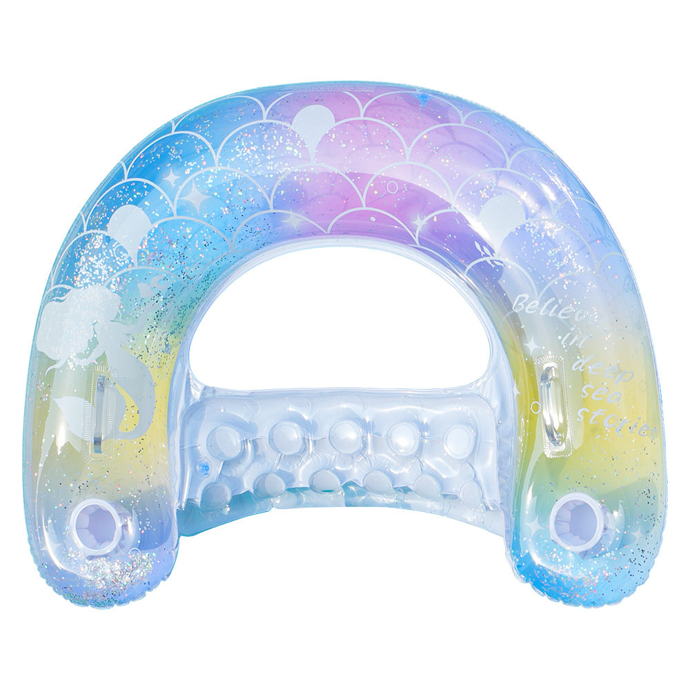 Women's Inflatable Water Lounge with Mesh Surface Stornfield