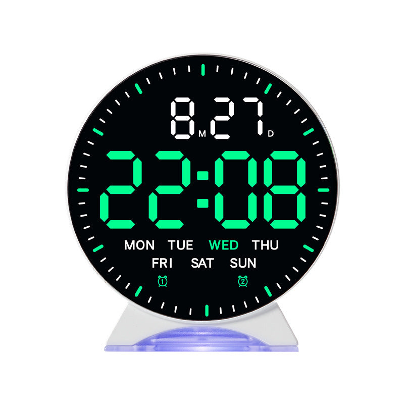 Digital alarm clock with intelligent LED display and multifunctional features Stornfield