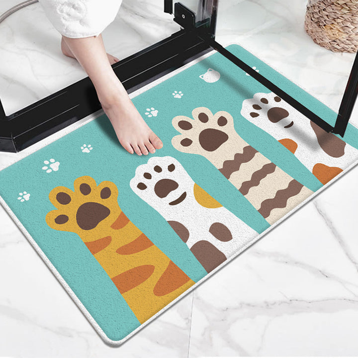 Cute Cartoon Dog-Themed Doormat Stornfield
