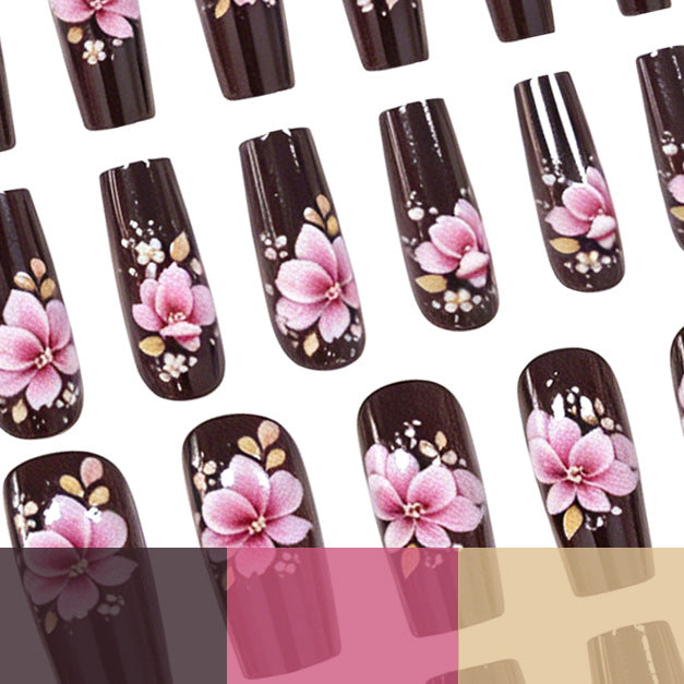 Floral Nail Art Design Stornfield