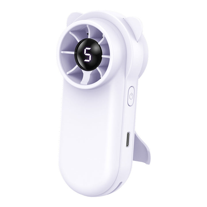 Unisex Portable Mini Handheld Fan with USB Charging Function and Animal Design Stornfield