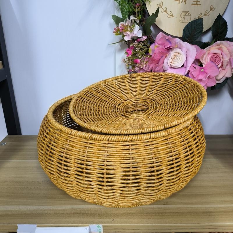 Lidded Woven Storage Container Stornfield