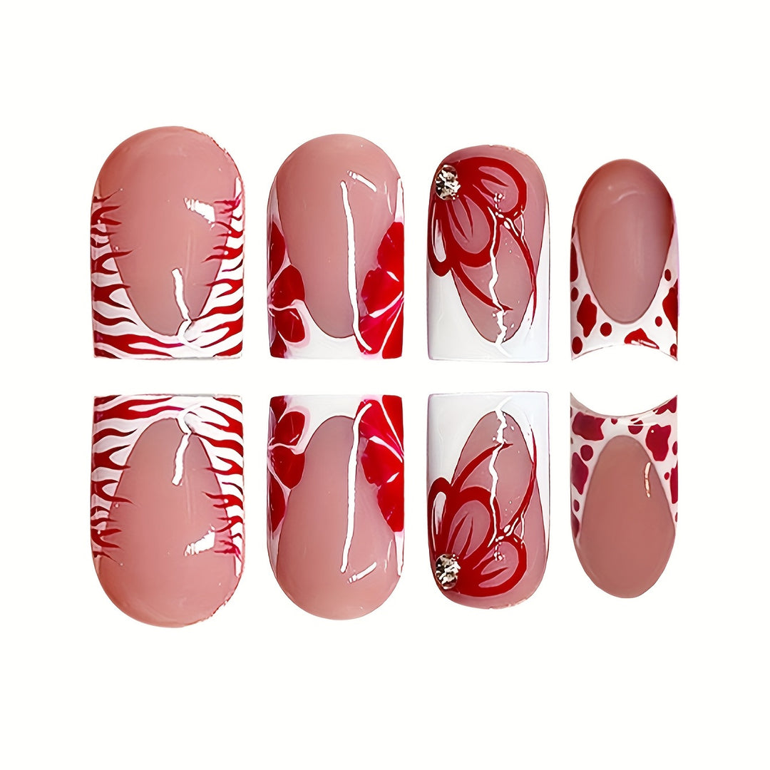 Elegant Floral Nail Design Stornfield
