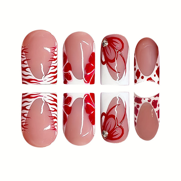 Elegant Floral Nail Design Stornfield