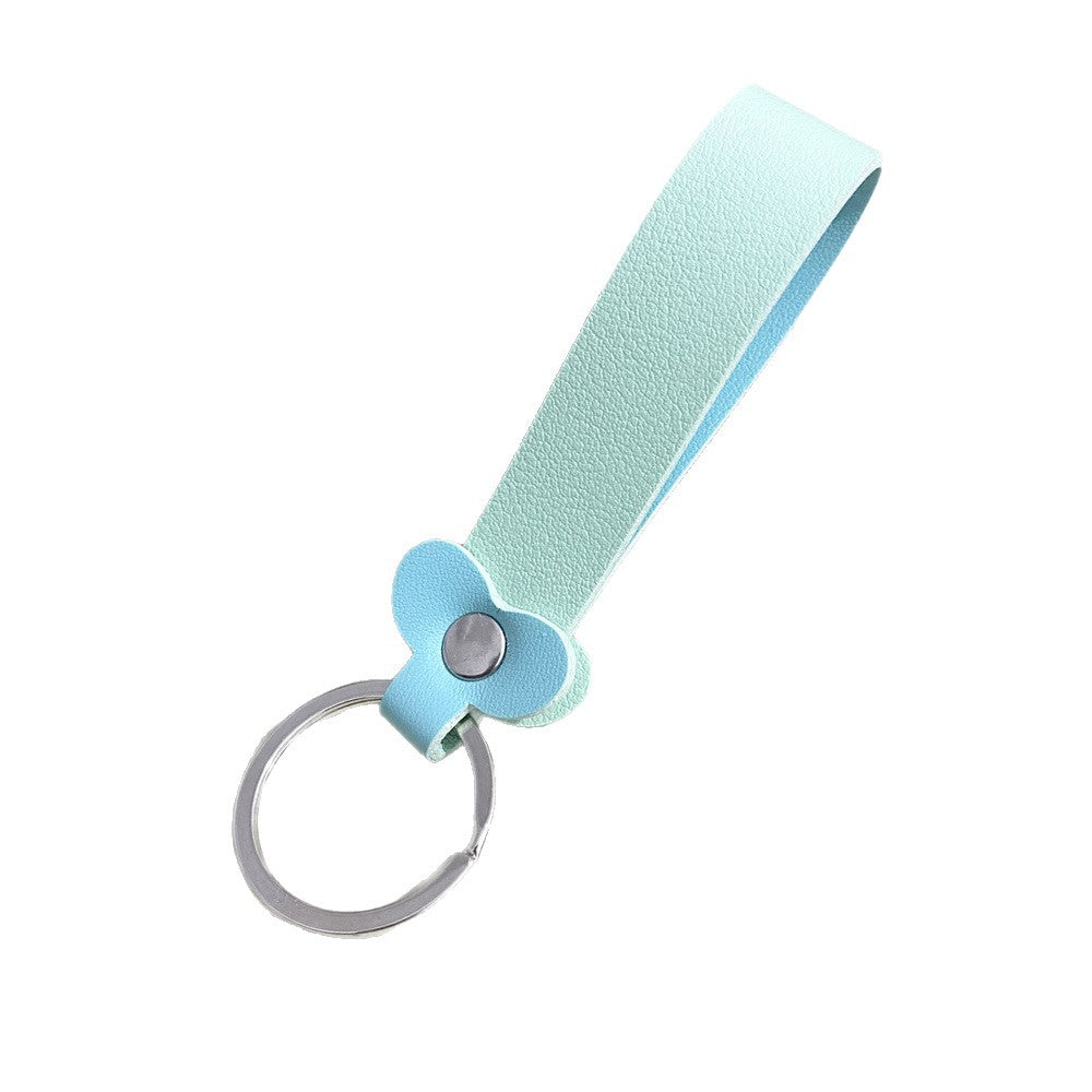 Floral Leather Keyring Stornfield