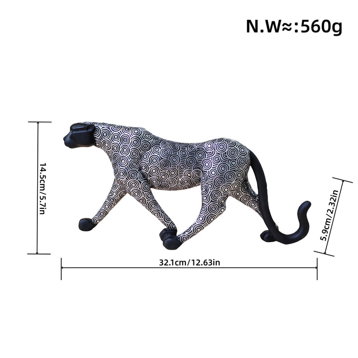 Elegant decorative figure of a panther Stornfield