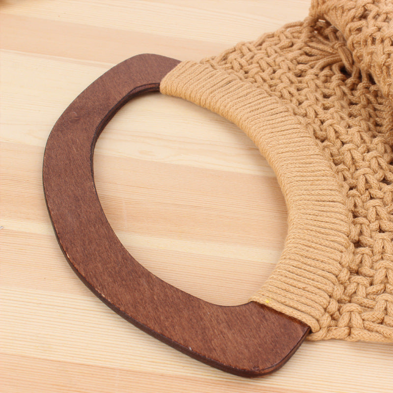 Handbag Made of Handcrafted Macrame Stornfield