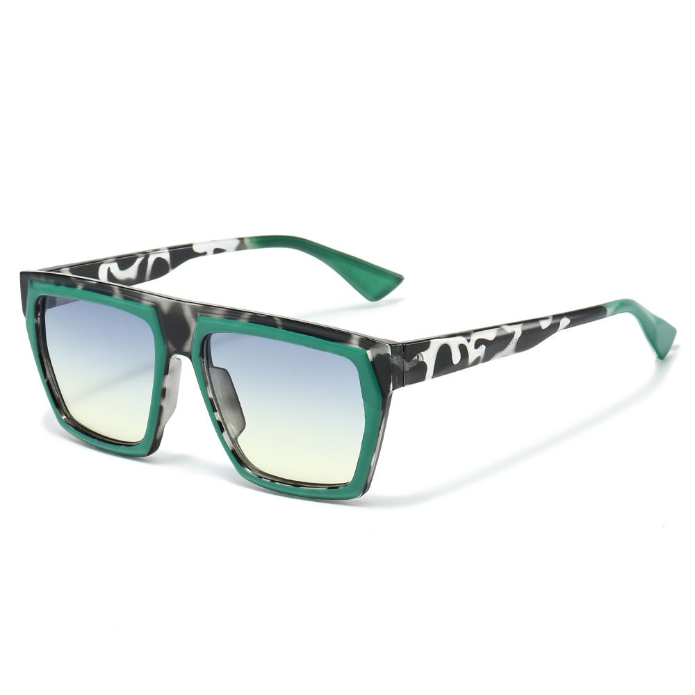 Chic Oversized Geometric Frame Sunglasses Stornfield