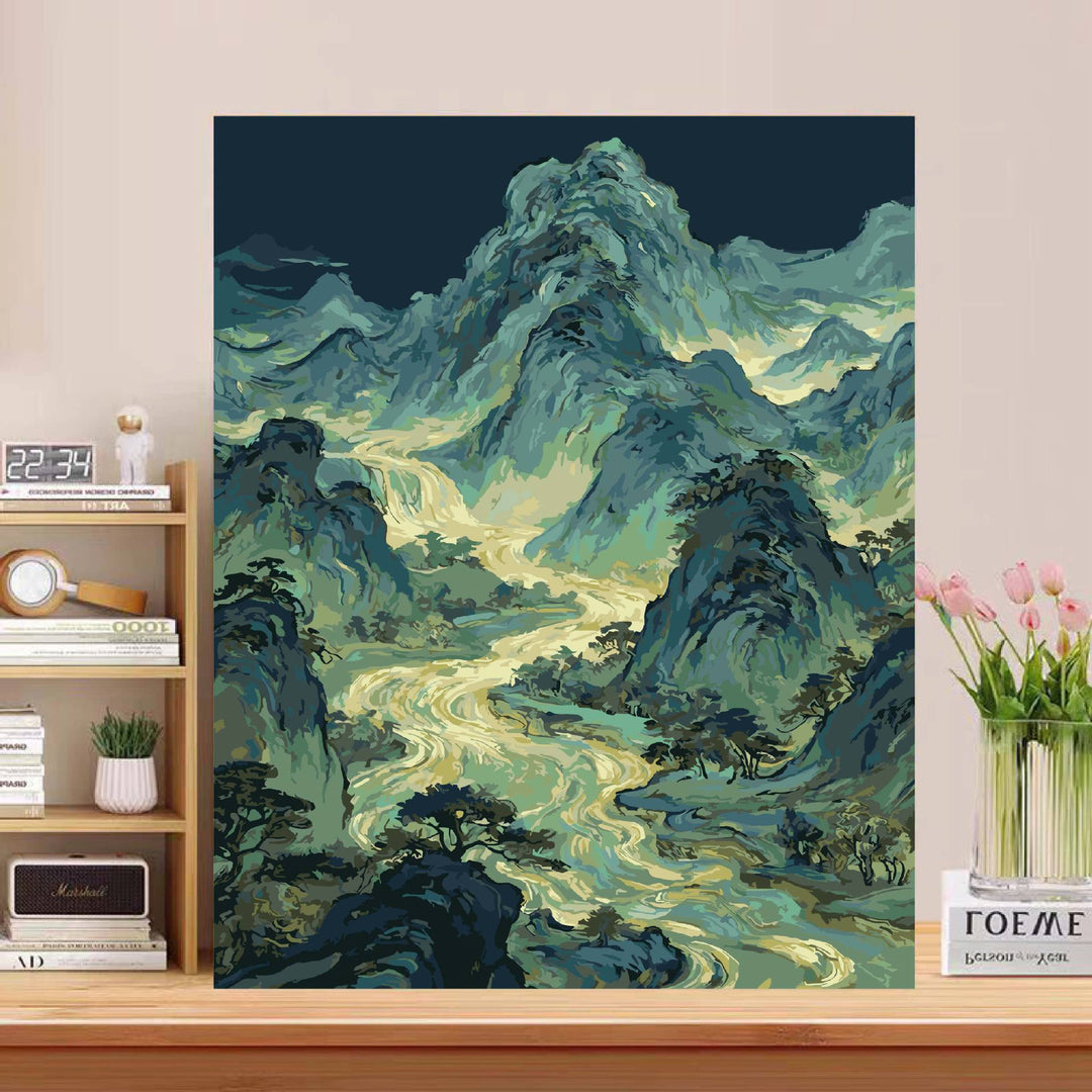 Majestic Landscape Canvas Art Print Stornfield