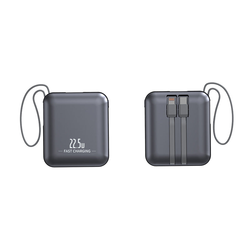 Compact fast charger with integrated cable management Stornfield
