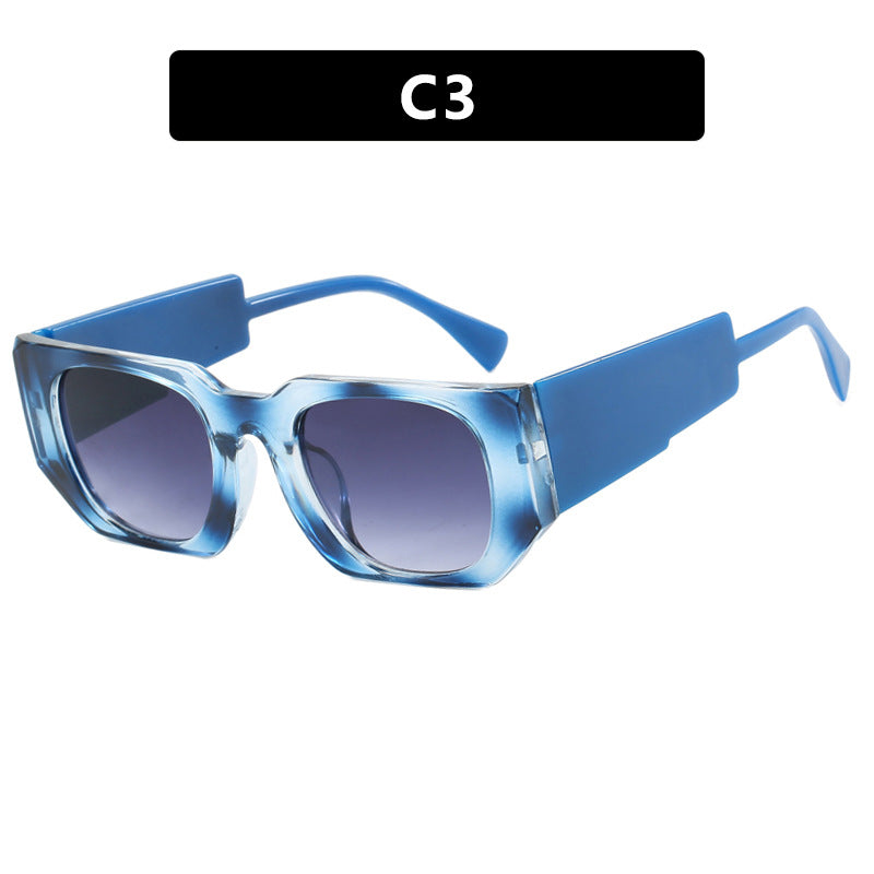 Ladies oversized sunglasses with geometric frame and UV protection Stornfield